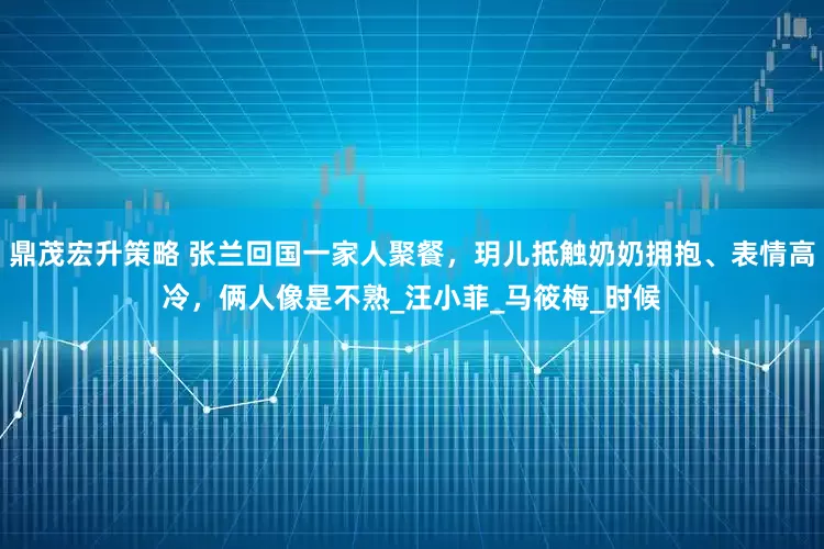鼎茂宏升策略 张兰回国一家人聚餐，玥儿抵触奶奶拥抱、表情高冷，俩人像是不熟_汪小菲_马筱梅_时候